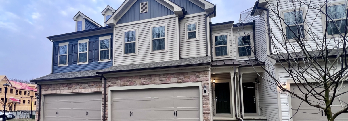 New construction Pulte home at Mason Ridge in Denville, NJ during a pre-closing inspection by Craftsman Home Inspection Services.