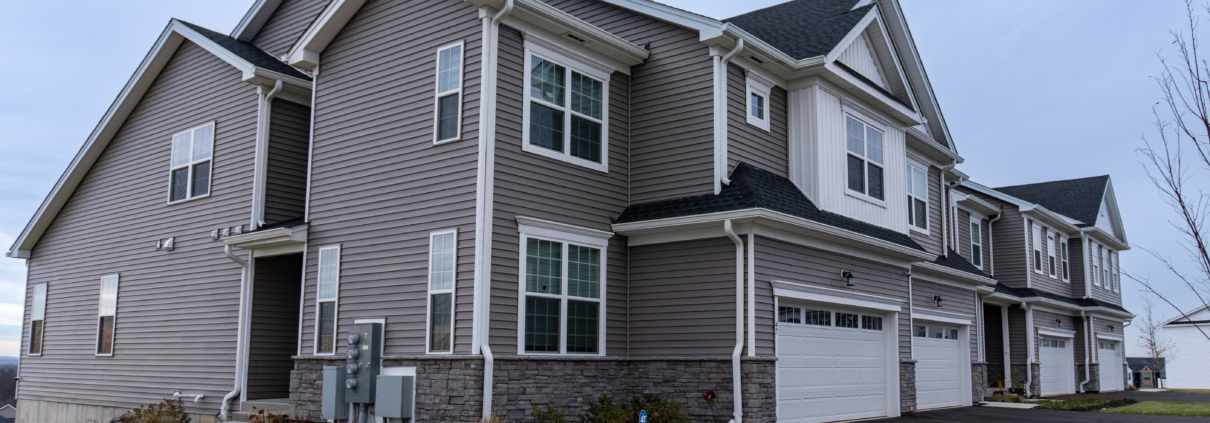 Professional New Construction Home Inspector East Hanover NJ performing a blue tape inspection at Valley View Park by Lennar.