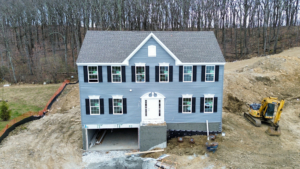 Pre-drywall home inspection in Landing NJ at Stone Water Village Ryan Homes development.